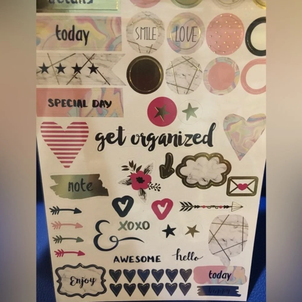 770 stickers Get‎ Organized stickers for Planners journals calendars  new